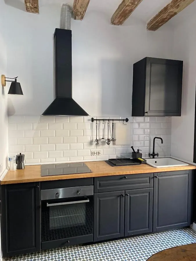 Spacious Modern Apartment In The Vibrant El Raval 巴塞罗那
